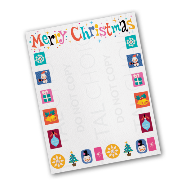 Cute Christmas Christmas Letterhead - Image 2