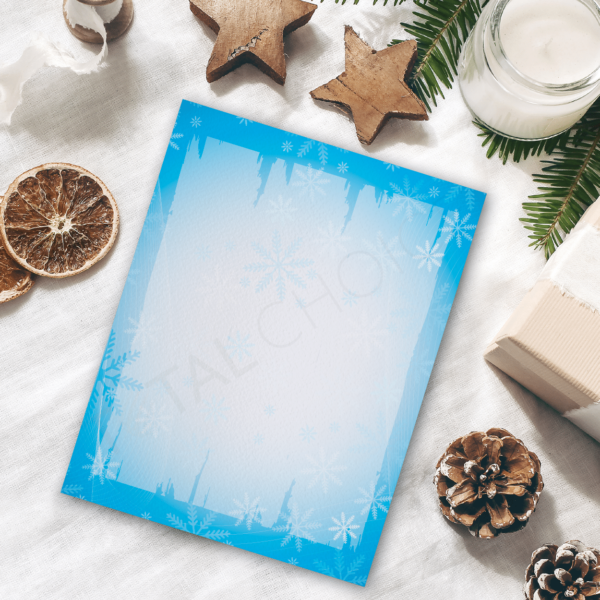Frost and Wind Holiday Letterhead