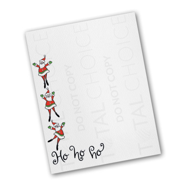 Ho Ho Ho Christmas Letterhead - Image 2