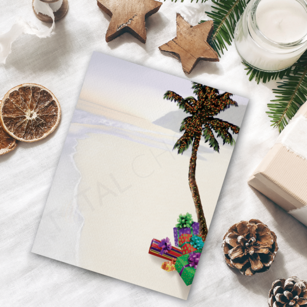 Holiday in Paradise Holiday Letterhead