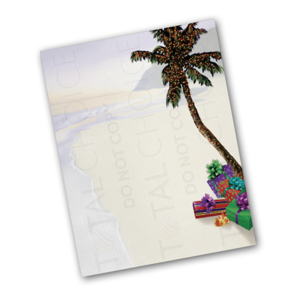 Holiday in Paradise Holiday Letterhead - Image 2