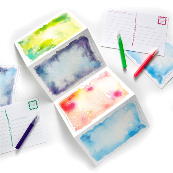 Imagination Watercolor Postcards