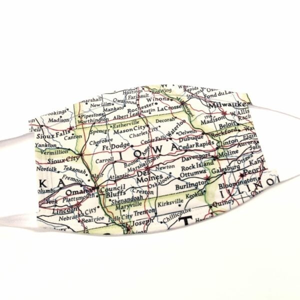 Map Face Masks