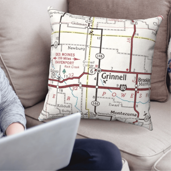 Map Pillowcases