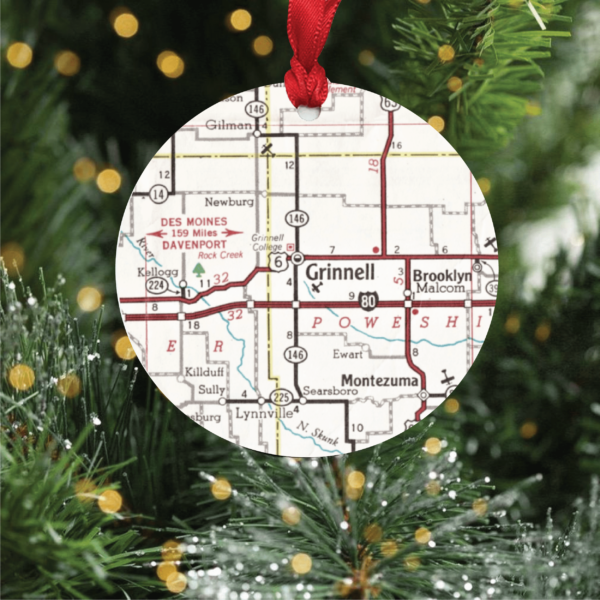 Map Ornaments