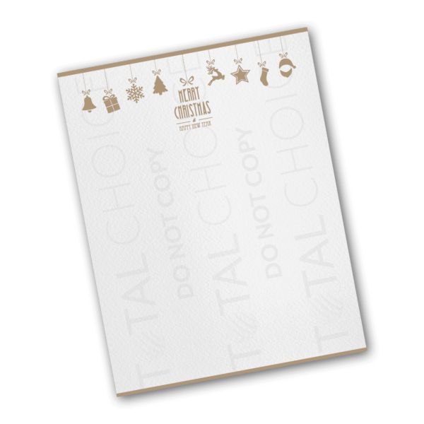 Merry Christmas-New Year Letterhead - Image 2