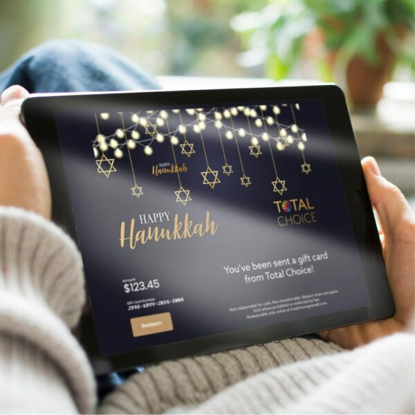 Hanukkah Gift Certificate