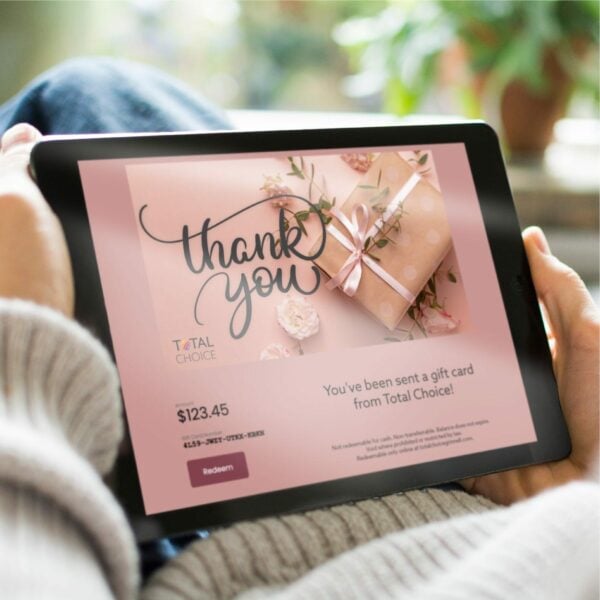 Thank You (Pink) Gift Certificate