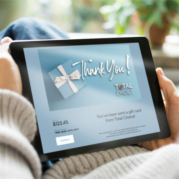 Thank You (Blue) Gift Certificate