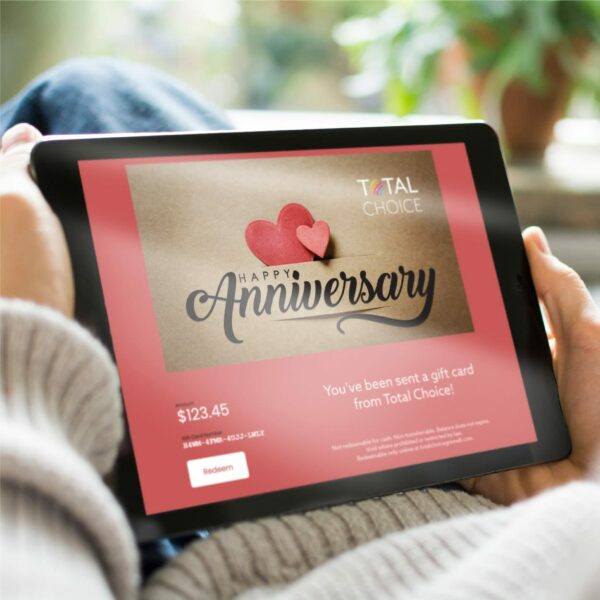 Anniversary Gift Certificate