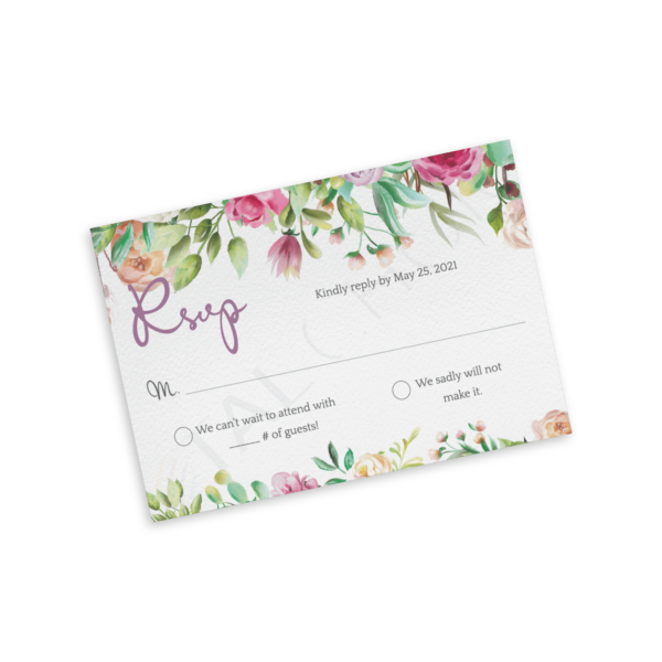 Peony Bliss RSVP - Image 2
