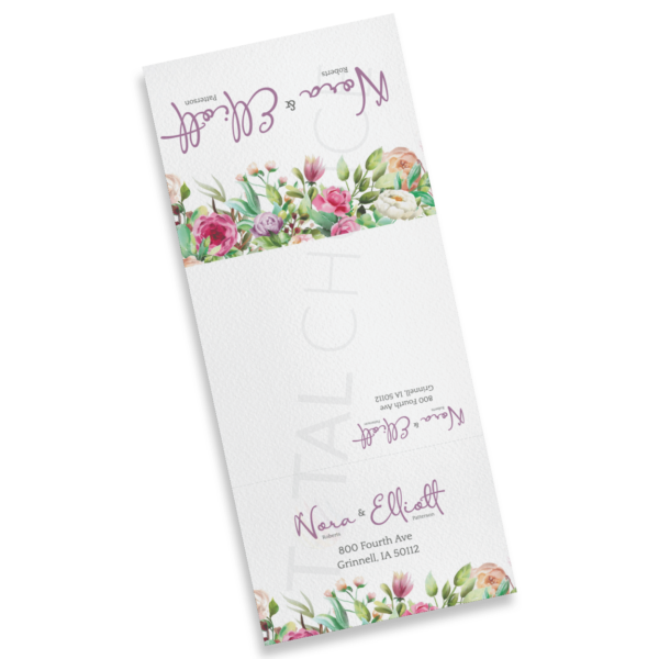 Peony Bliss All-In-One Invitation - Image 3