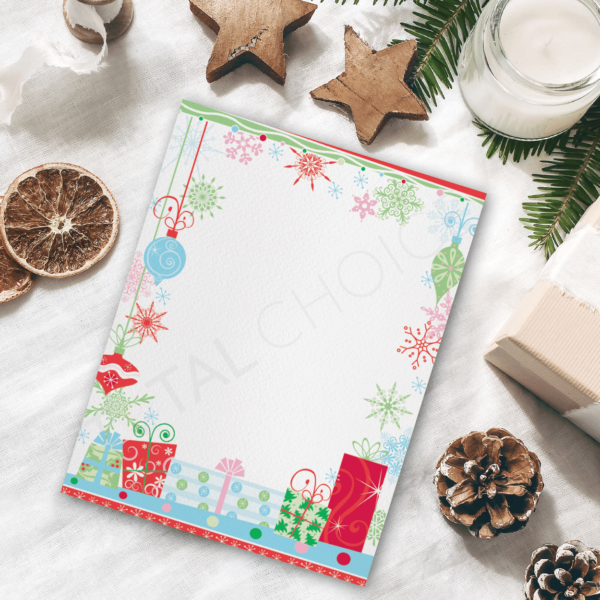 Twinkles Holiday Letterhead
