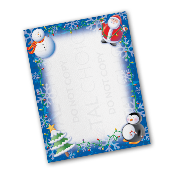 Whimsical Wonderland Holiday Letterhead - Image 2