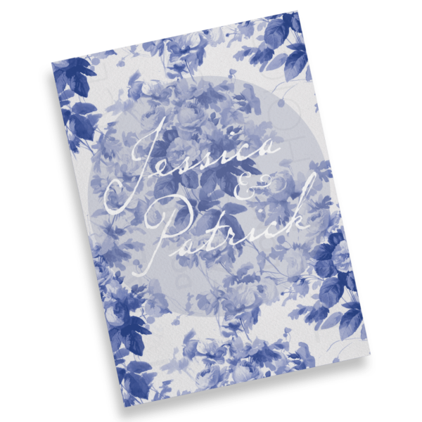 China Blue Invitation - Image 3