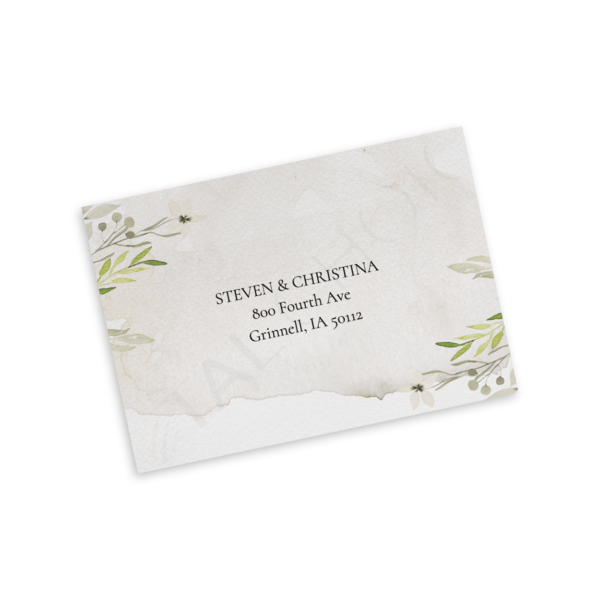 Dainty Foliage RSVP - Image 3