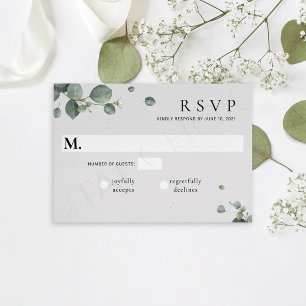 Eucalyptus Foliage RSVP