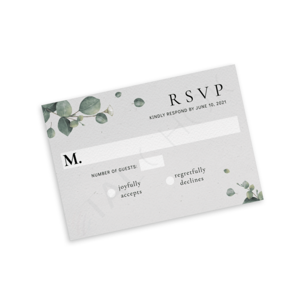 Eucalyptus Foliage RSVP - Image 2