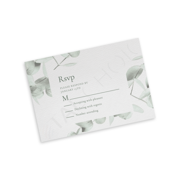 Eucalyptus Sprig RSVP - Image 2