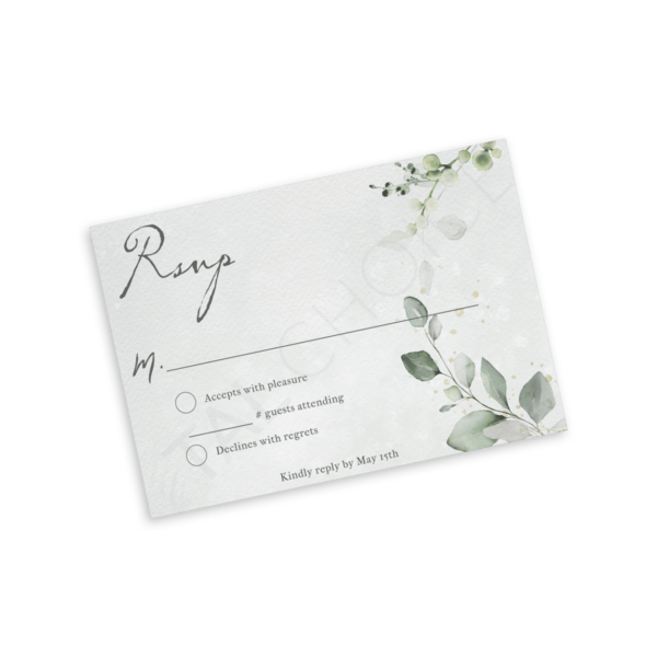 Golden Eucalyptus Wreath RSVP - Image 2