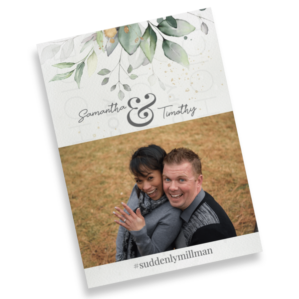 Golden Eucalyptus Save the Date - Image 3