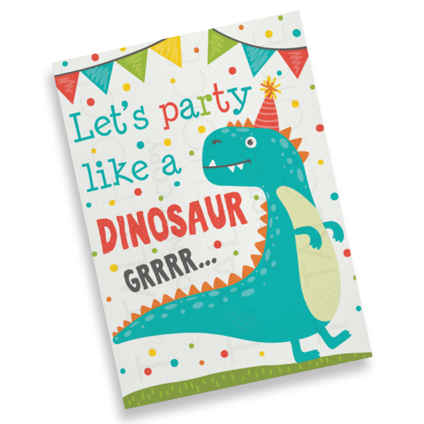 Get Ready to Roar Birthday Invitation - Image 3