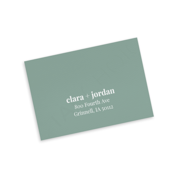 Minimalist Color Block RSVP - Image 5