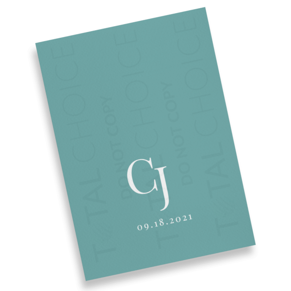 Minimalist Color Block Invitation - Image 5