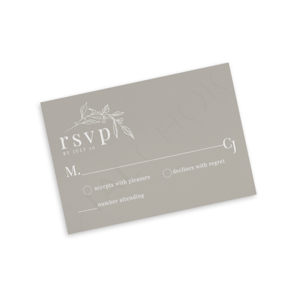 Minimalist Color Block RSVP - Image 10