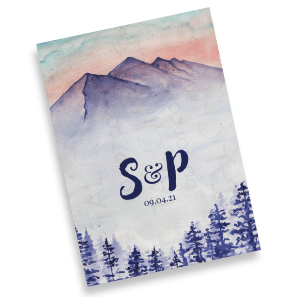 Majestic Mountain Invitation - Image 3