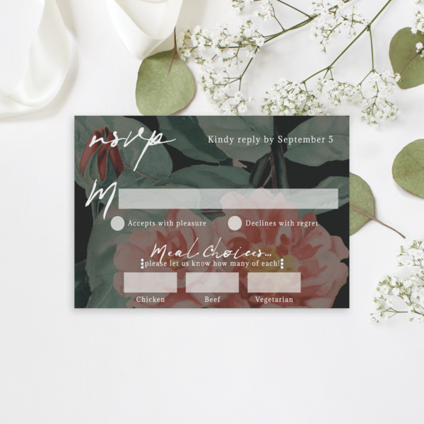 Mod English Gardens RSVP