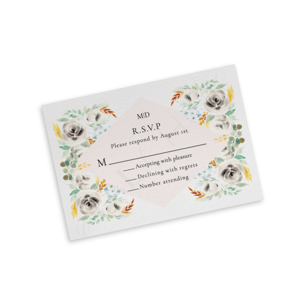 Wild Floral RSVP - Image 2