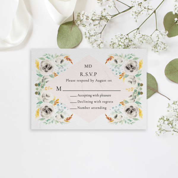 Wild Floral RSVP