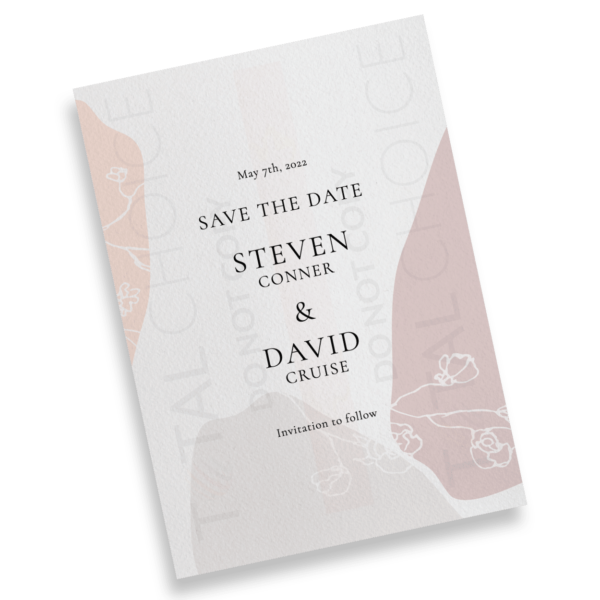 Mod Abstraction Save the Date - Image 2