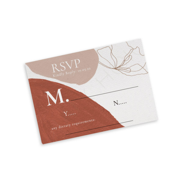 Modern Abstract RSVP - Image 2