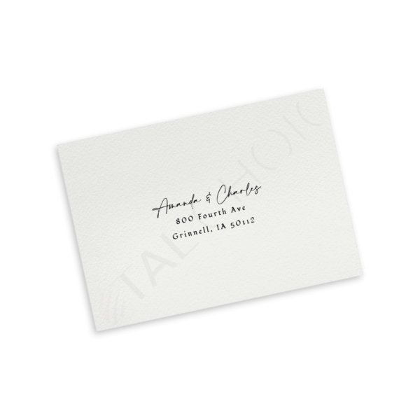 Modern Gold Foliage RSVP - Image 3