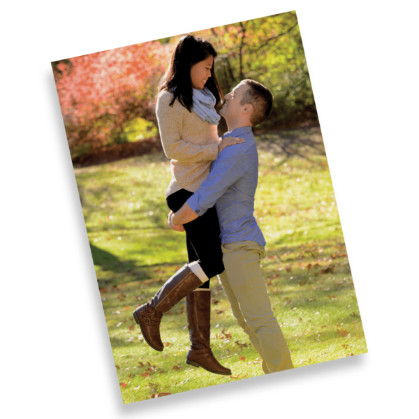 Modern Gold Foliage Save the Date - Image 3