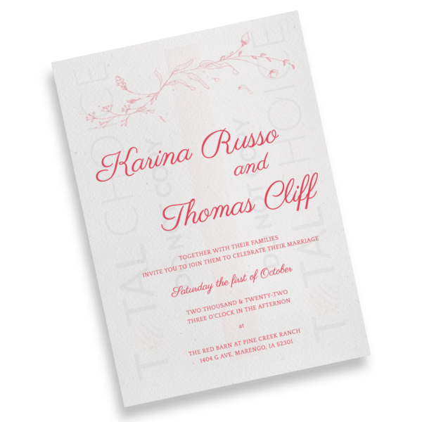 Petite Wildflower Invitation - Image 9