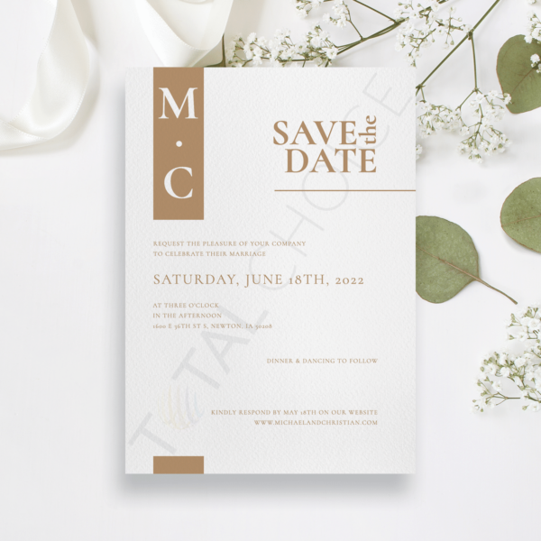 Mod Block Save the Date
