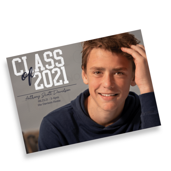 College Block Graduation Announcement - Image 2