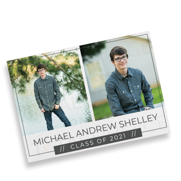 Simple Frame Graduation Announcement - Image 2