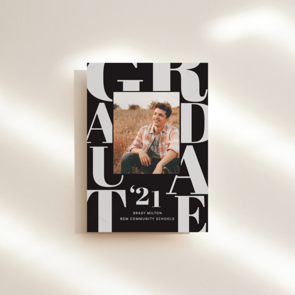 Graduate Graduation Announcement