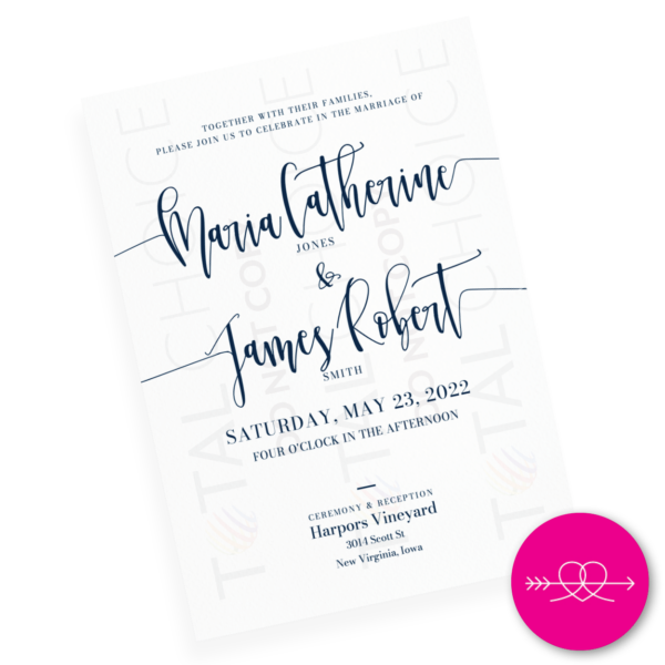 Winter Romance Wedding Invitation - Image 7