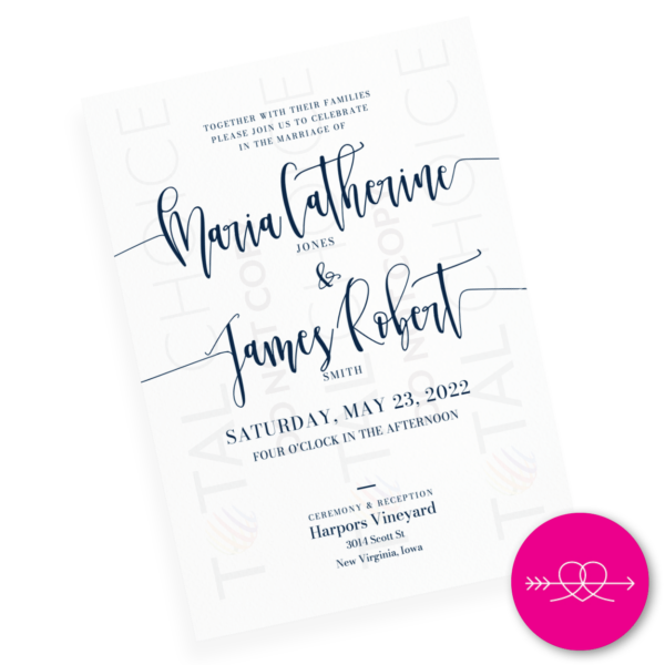 Winter Romance Wedding Invitation - Image 10