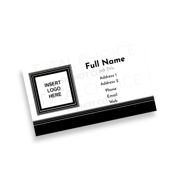 Modern Minimal Horizontal Business Cards - Image 2