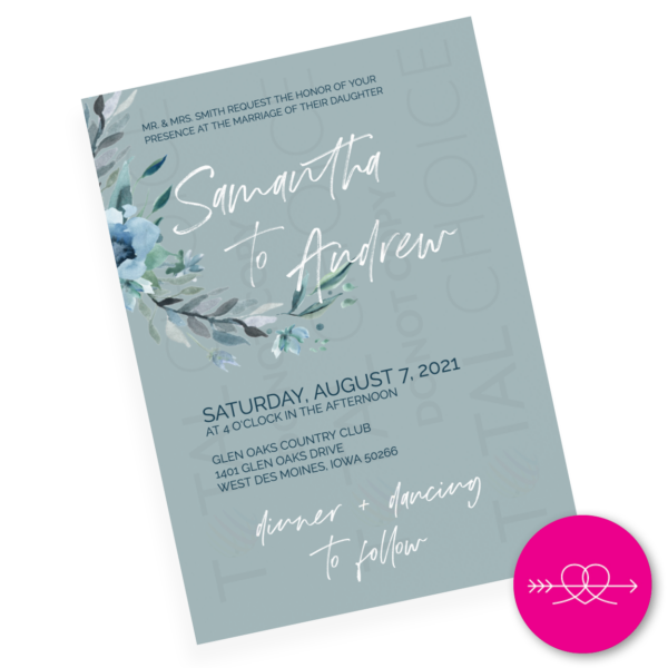 Whimsical Dreams Wedding Invitation - Image 4