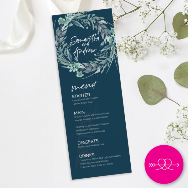 Whimsical Dreams Menu