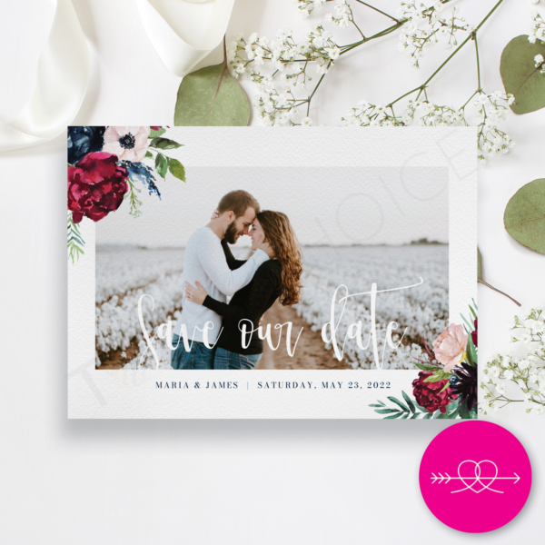 Winter Romance Save the Date