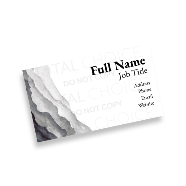Watercolor Ripples Business Cards - Image 7