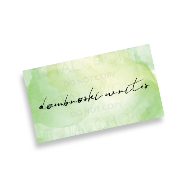 Watercolor Splash Business Cards - Image 5